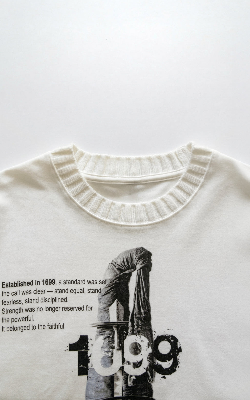 1699 Knitted Oversized Sweatshirt