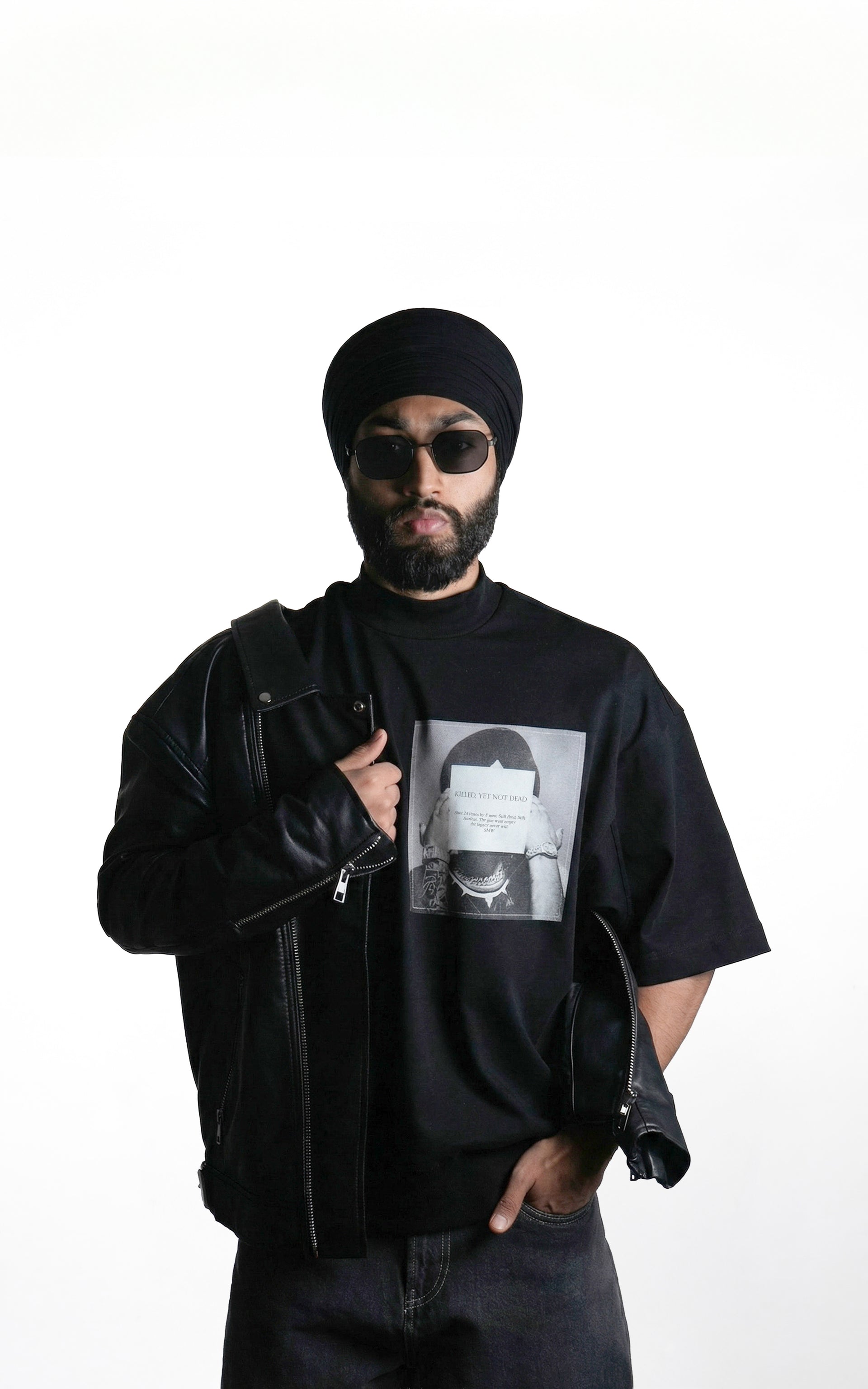 Sidhu Mock Neck T-shirt
