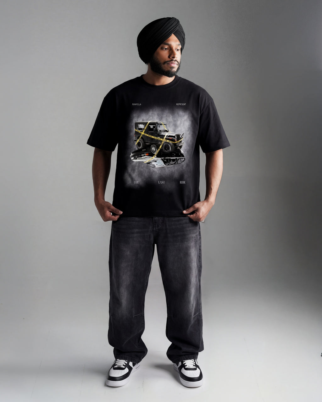 Last Ride Sidhu x Tupac Washed T-Shirt