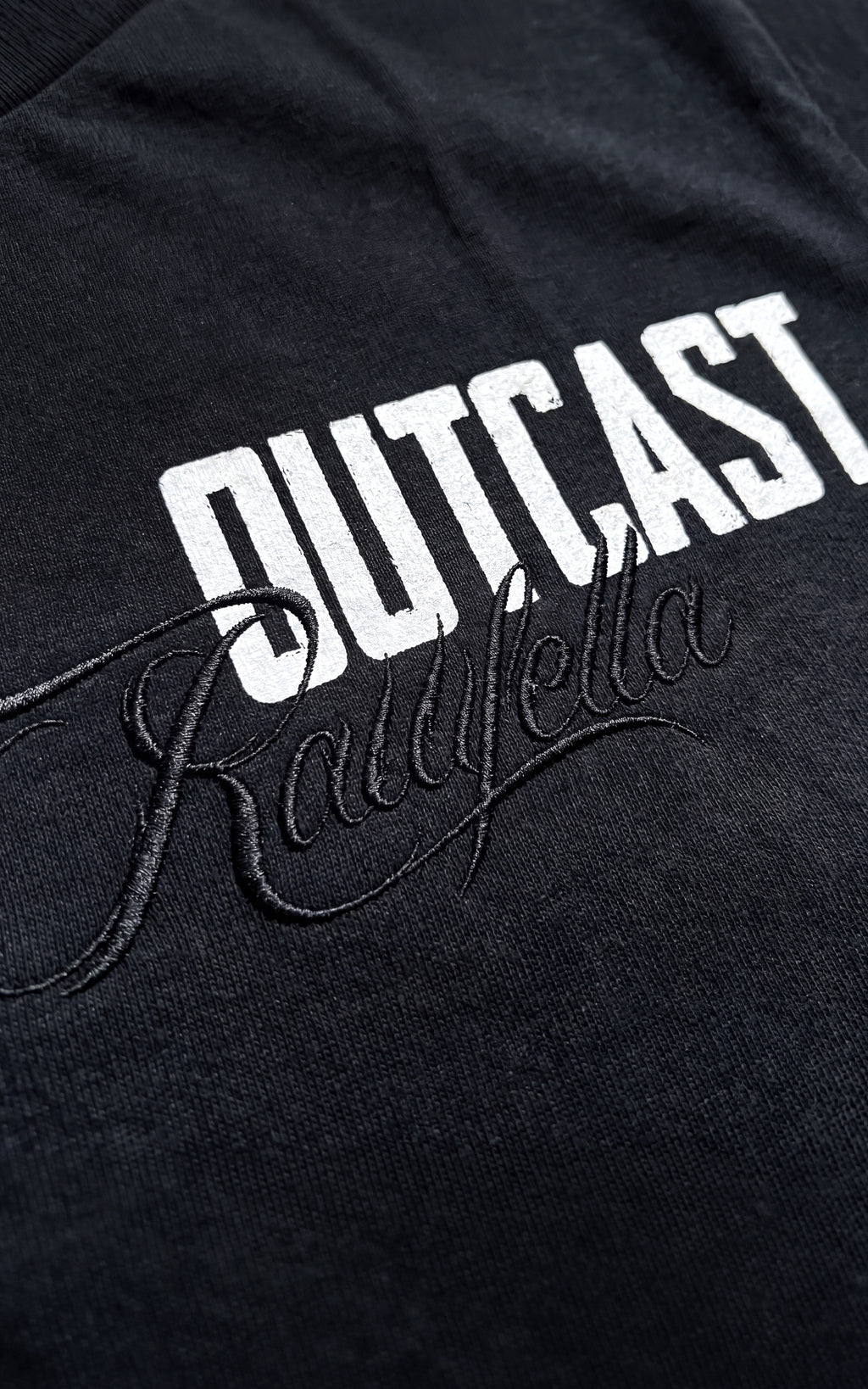 Rawfella Outcast Embroidery T-Shirt