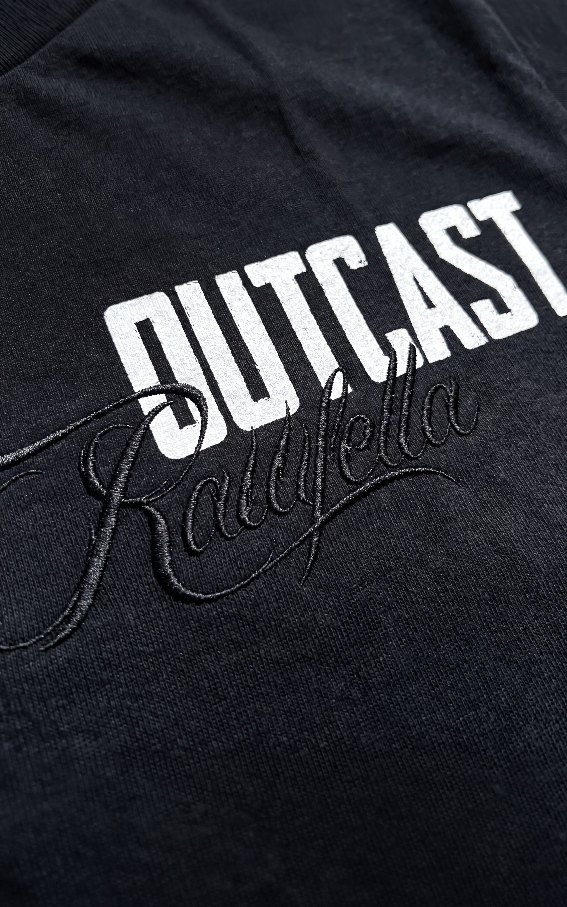 Rawfella Outcast Embroidery T-Shirt