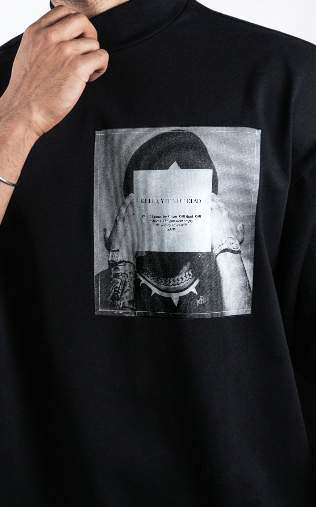 Sidhu Mock Neck T-Shirt