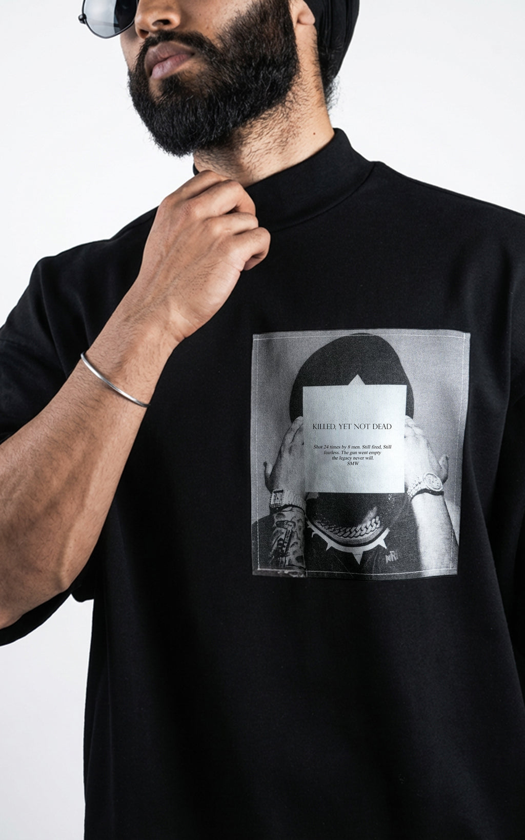 Sidhu Mock Neck T-shirt