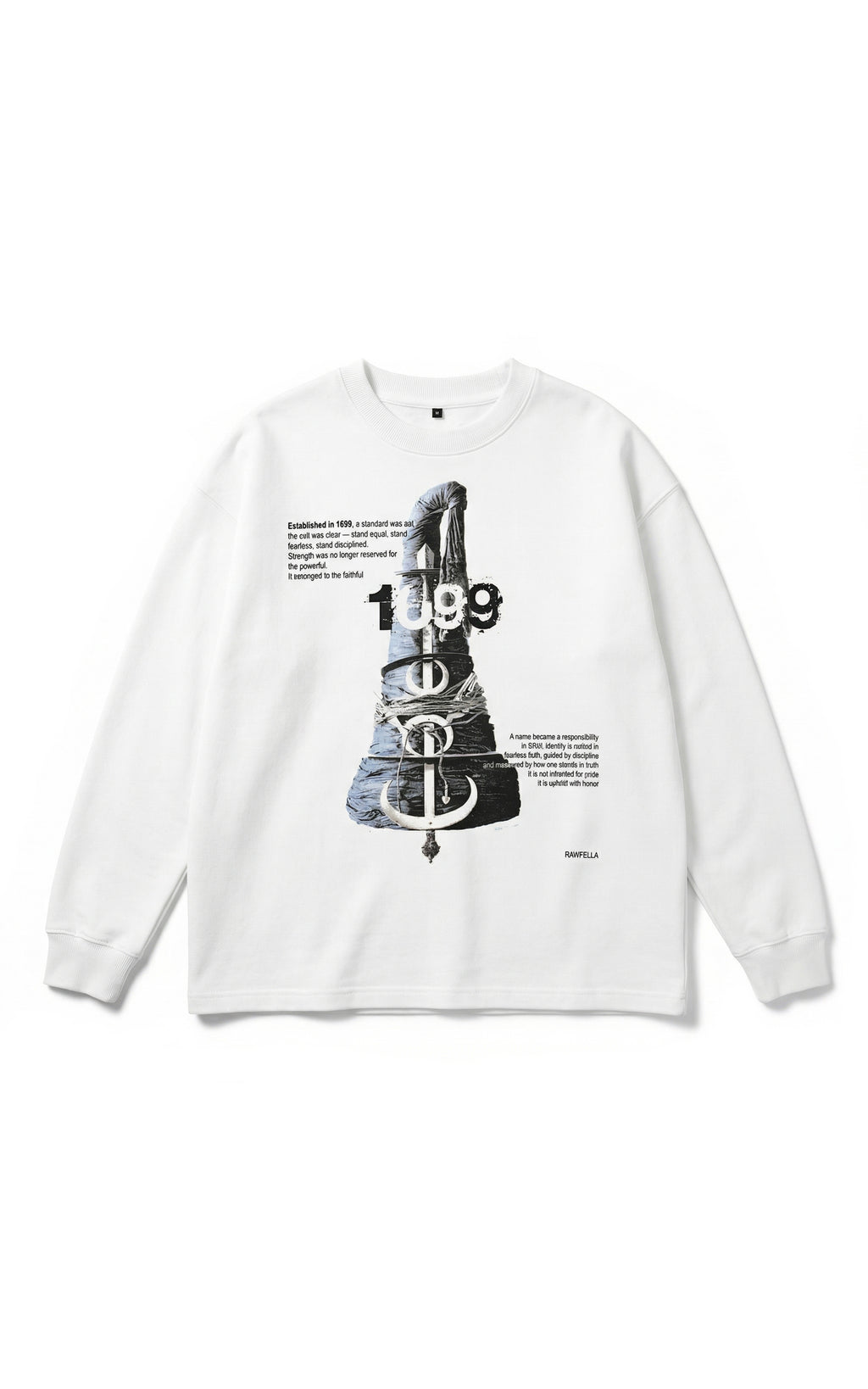 1699 Knitted Oversized Sweatshirt