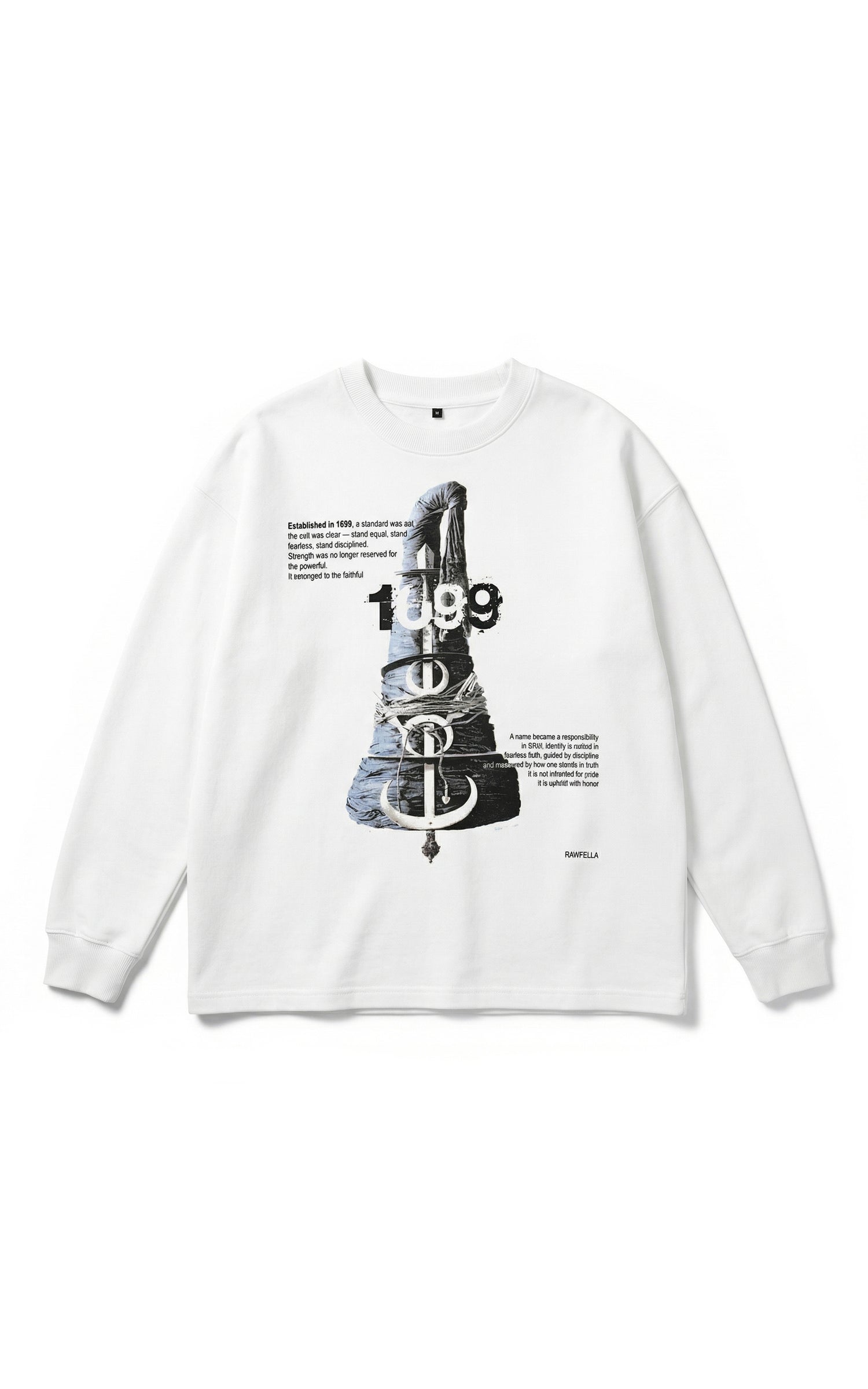 1699 Knitted Oversized Sweatshirt